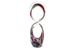 Object Infinity Splash | Handgemaakt Glaskunstobject