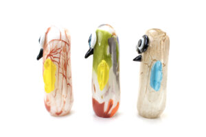 Uilen van Glas | Multicolor | Luxe Cadeau | Handgemaakt in Europa