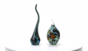 Glazen Druppels Lagoon | Luxe Decoratie | Handgemaakt