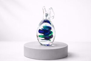 Pruim van Kristal | Kristallen Fruit | 13cm | Ozzaro