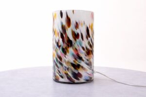 Cilinder Lamp | Murrina kleuren | H25cm
