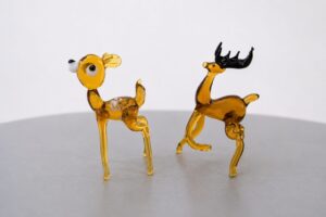 Herten van Glas | Glazen Bambi | Glazen Beeldjes