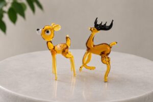 Herten van Glas | Glazen Bambi | Glazen Beeldjes