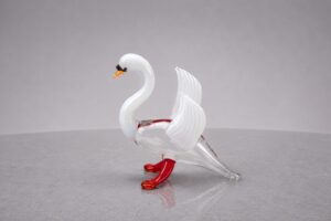 Zwaan van Glas | Handgemaakt in Europa | 7cm