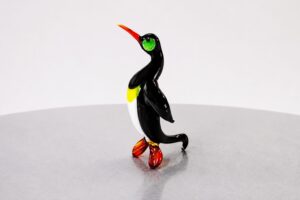 Pinguin van Glas | Handgemaakte Glazen Dieren