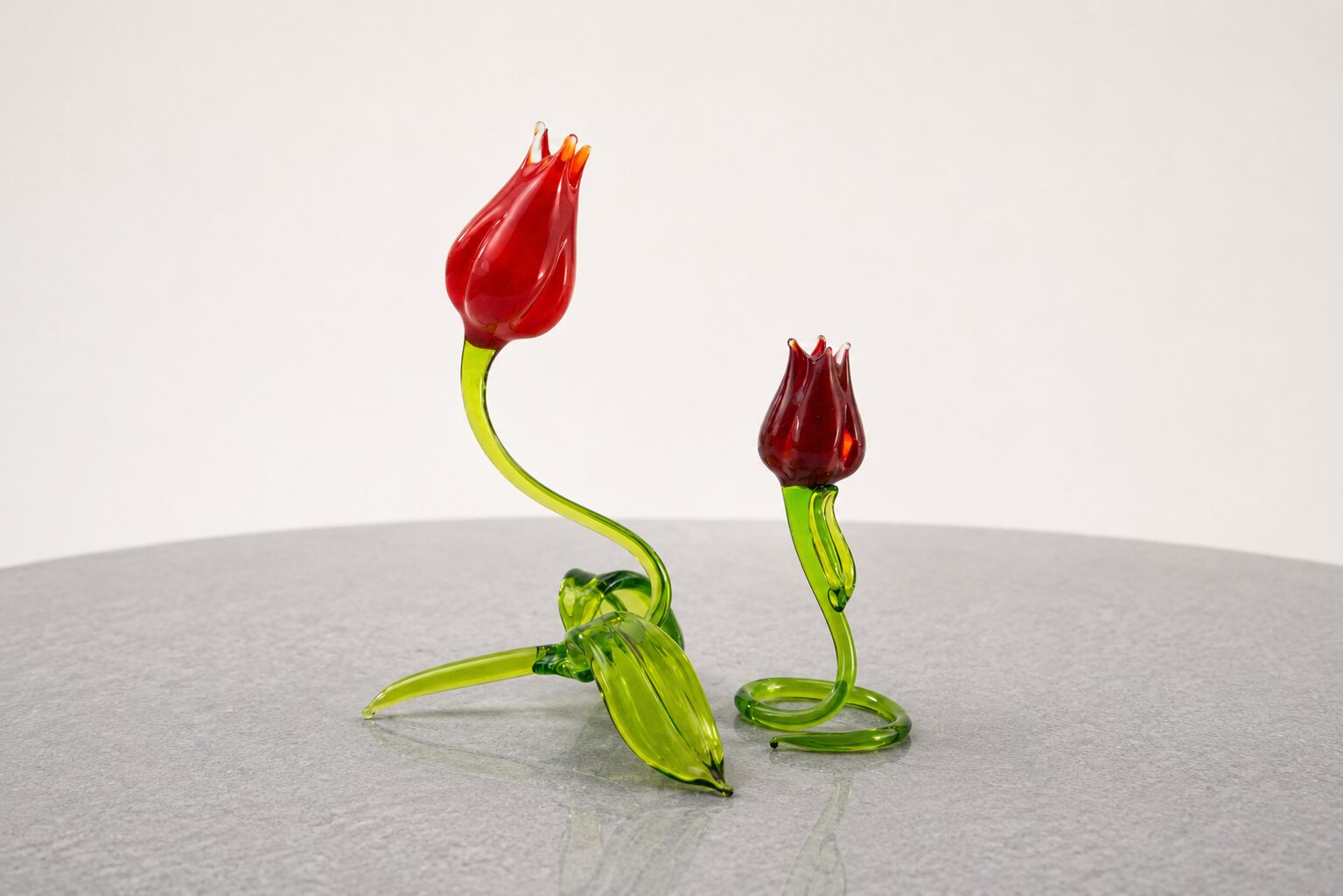 Tulpen staand | Klein & Groot | Glazen bloemen | 11-18cm