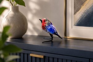 Vink van Glas | Glazen Dieren Beeldjes  | 10cm