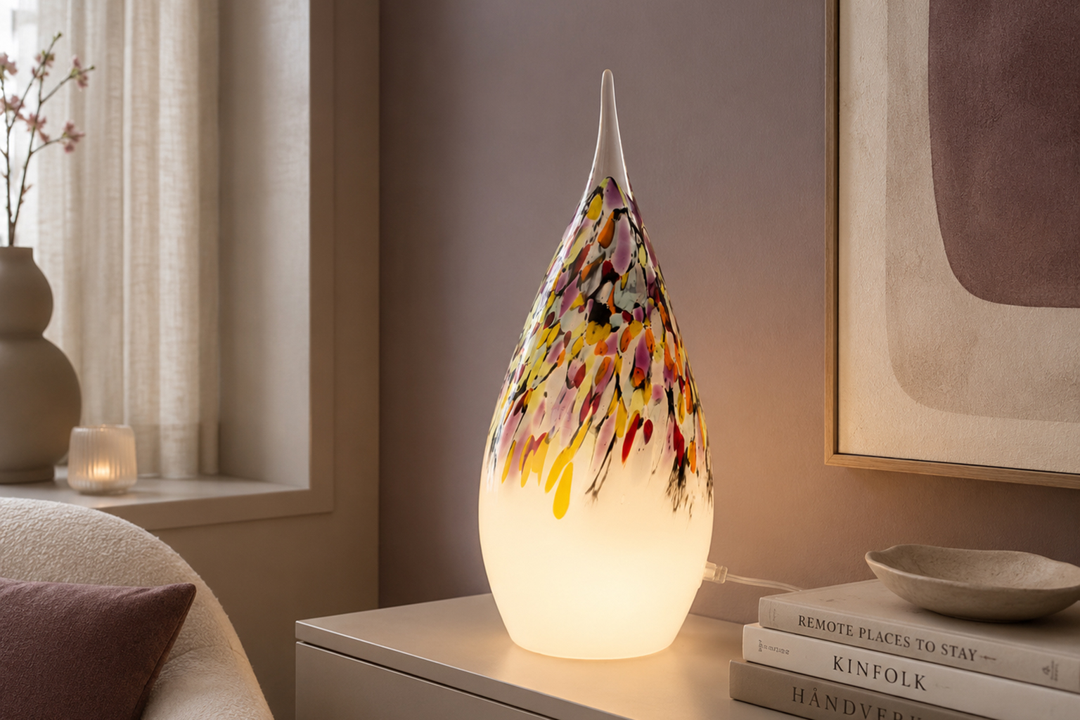 Glazen Lamp Murrina Casper - Afbeelding 2